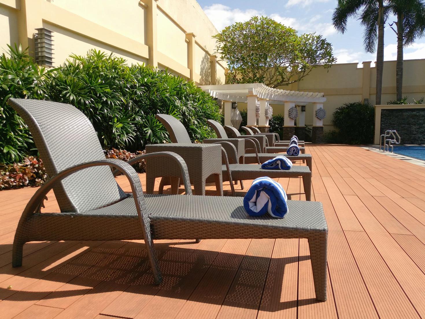 Poolside Relaxation